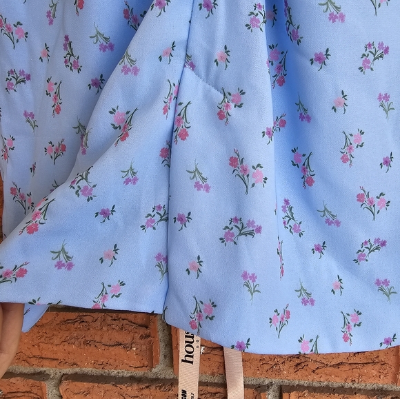 BRAND NEW House of CB BELLINA blue corset midi dress size small - Picture 7 of 14